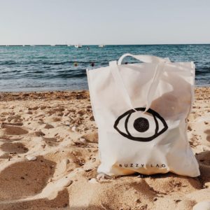beach bag universo riflesso buzzy lao